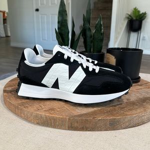 New Balance 327 Black White Mens Size 12